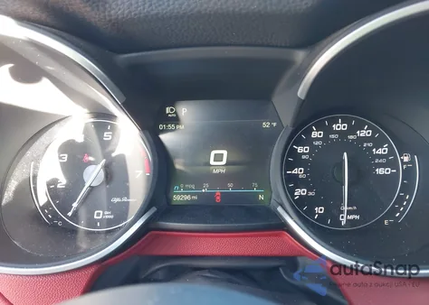 2021 Alfa Romeo Stelvio Ti Sport Awd from USA, damaged, VIN ZASPAKBN6M7D01084